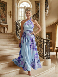 Amiel | Ελαφρύ Floral Maxi Φόρεμα